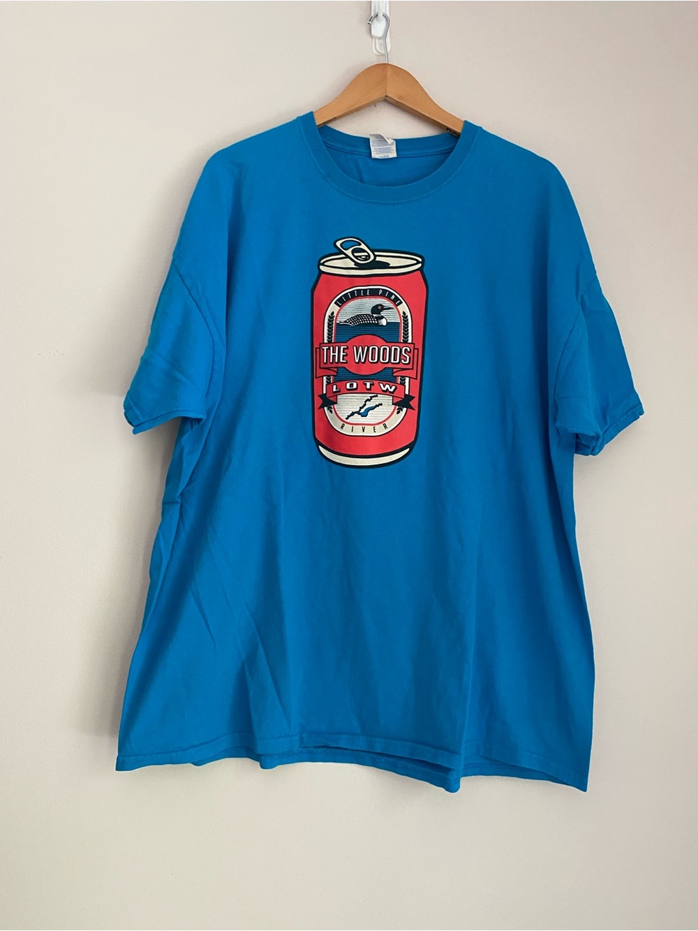Vintage shirt 3XL Little Pines River The woods LOTW